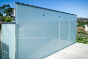 privacy glass balustrade