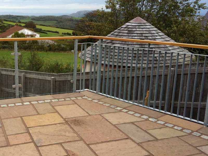 steel balustrades