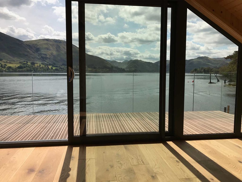 Lake District glass balustrades